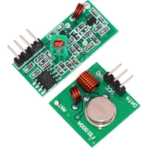 433Mhz RF Wireless Transmitter Module and Receiver Kit 5V DC 315MHZ Wireless for arduino Raspberry Pi /ARM/MCU WL Diy Kit