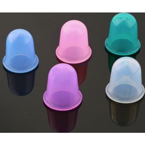 5Pcs silicone cupping cups Body Massage Helper Anti cupping suction cup vacuum Silicone Cupping Cup Health Care silicone Massage