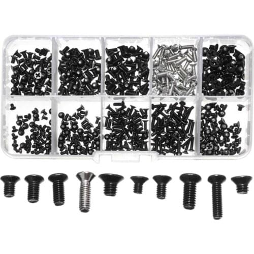 500pcs Computer Screws M2 M2.5 M3 For Motherboard PC Notebook Screw Parts