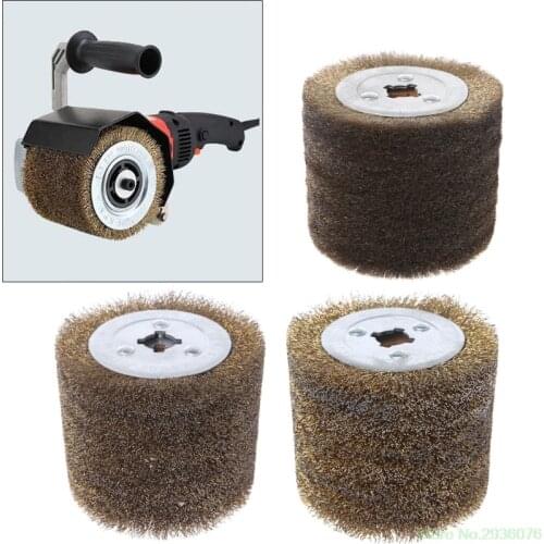 Deburring Abrasive Stainless Steel Wire Round Brush Polishing Grind Buffer Wheel