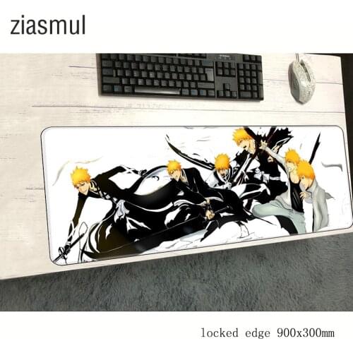 BLEACH mousepad 900x300x2mm pad to mouse Custom notbook computer mouse pad Zangetsu gaming padmouse gamer keyboard mouse mats