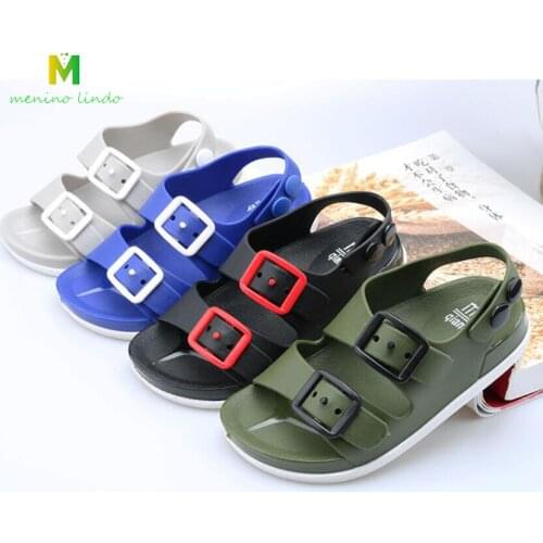 Summer boys shoes Children Sandals Child Summer Beach Casual Walking Summer Cool Sandals Shoes kids outwear boy flat heels shoes