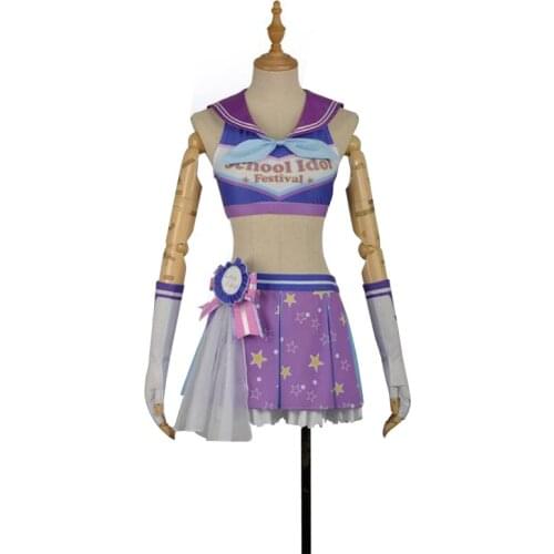 LoveLive Aqours Mari Ohara Cosplay Costume Stage Performance Clothes , Perfect Custom for You