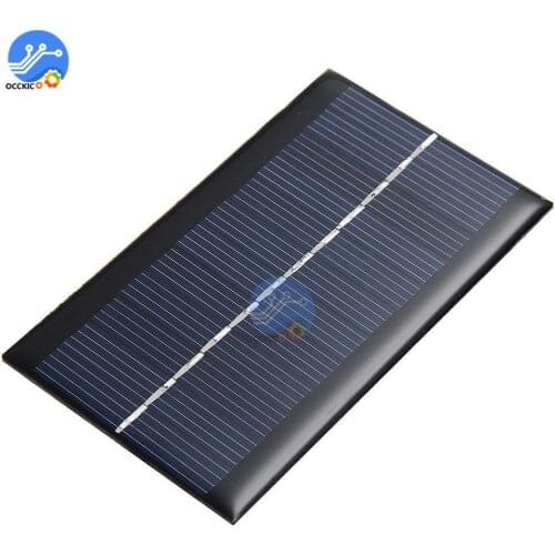 Mini 6V 1W Solar Power Panel Solar System DIY For Battery Cell Phone Chargers Portable Solar Panel