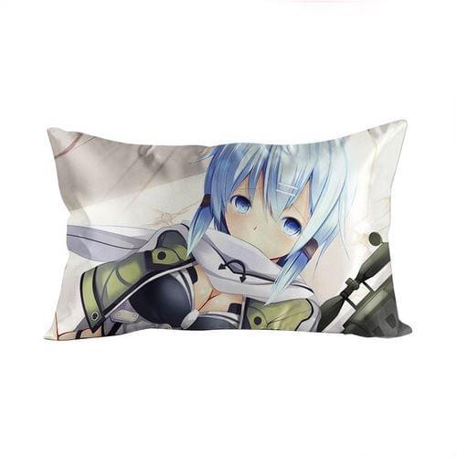 Hobby Express Sinon - Sword Art Online Anime Waifu Dakimakura Rectangle 40x70cm Pillow Cover GZF65