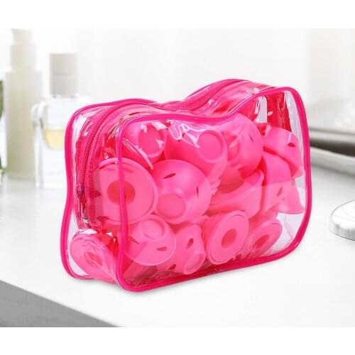 Silicone Women Sleeping Bell Curler Hair Tools 40pcs Mushroom Hairstyle Roller Perm Easy Use Practical Hair Styling Tools