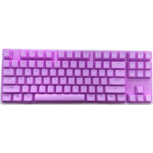For AKKO Ducky Zero One 3108 S RGB Wireless Keyboard Silicone Dustproof mechanical Bluetooth keyboard Cover Protector skin