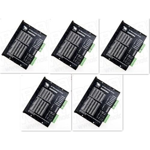 USA FREE SHIP!5PCS Wantai Stepper Motor Driver DQ860MA 80V 7.8A 256Micro CNC Router Mill Cut Laser
