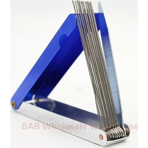Stainless Steel Weld Cleaner Brazing Cutting Torch Tip Cleaner for Gas Nozzle Contact Tips 13Pcs pins Jet Drill Size 77-49