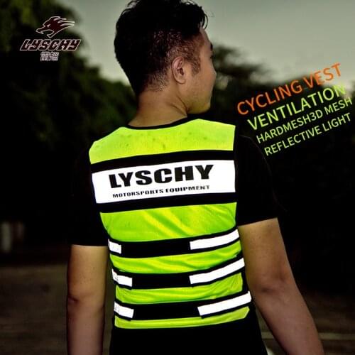 Motorcycle Reflective Vest Motocross Racing Visibility Jacket Warning Night Riding Safety Clothing Moto Team Uniform Waistcoat