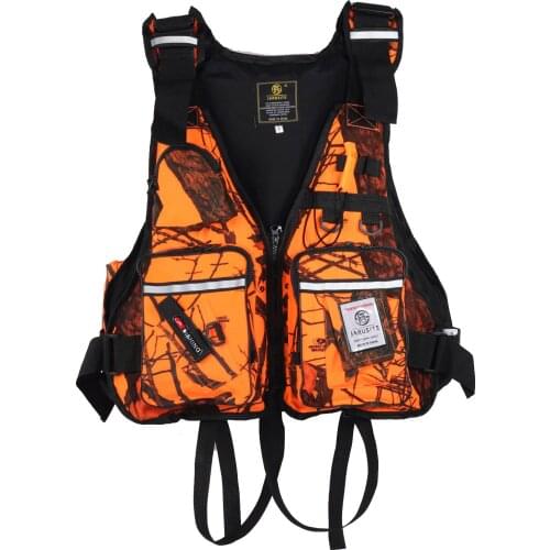 Universal Outdoor Swimming Boating Ski Rafting Vest Neoprene Life Vest Adult Children Men Women Water Sports Buoyancy Jacket -40