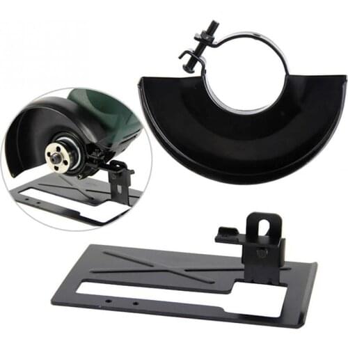 Black Cutting Machine Base Metal Wheel Guard Safety Protector Cover Shield Angle Grinder hood Wheel Guard Cutting Accessories