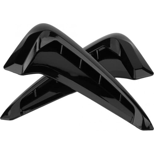 2Pcs Side Air Vent Cover Trim Decoration Fit for X5 F15 2014 2015 2016 2017 2018 Black Chromium Car Accessories