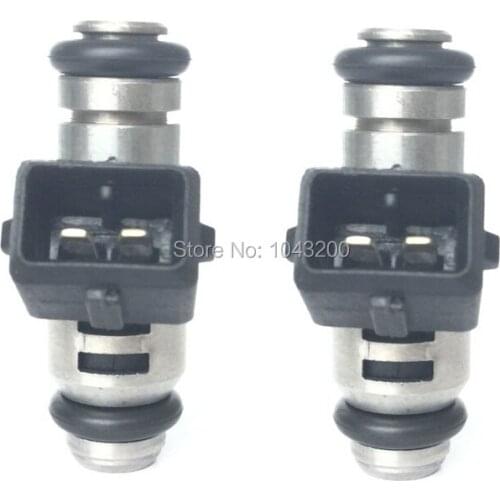 2 pcs Fits For Fiat Punto Mk2 1.2 / Seicento 1.1 Fuel Injector OE # IWP095 IWP-095 0280158169 0280 158 169 71729224 71719101