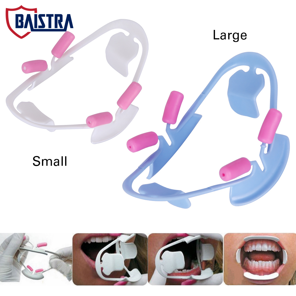 3D Dental Mouth Opener Llip Retractor Large Small Autoclave Plastic