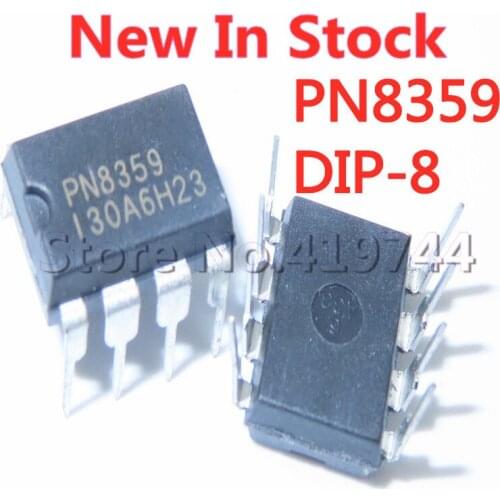 5PCS/LOT PN8359 DIP-8 CC/CV five-level energy efficiency charger chip switching power converter IC In Stock New Original