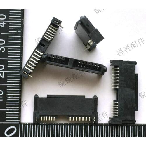 5pcs) SATA interface socket 13P 6 7p chip SATA female hard disk interface socket