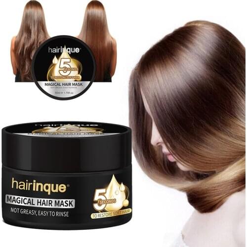 50ML New Magical treatment hair mask 5 Seconds Repairs Damage Moisturizing Nourishing Magical Treatment Hair Mask TSLM1