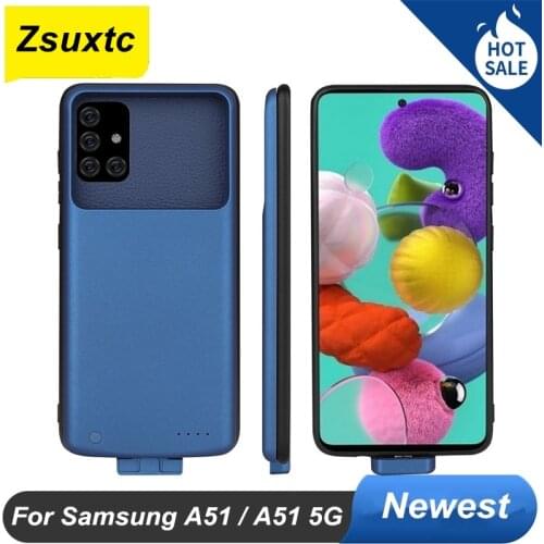 5000 Mah For Samsung Galaxy A51 A51 5G Battery Case And Power Case Bank Smart For Samsung Galaxy A51 5G Battery Charger Case