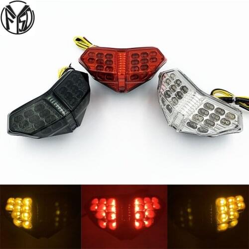 Motorcycler Accessories Integrated LED Tail Light Turn signal Blinker For DUCATI 848 1098 1198 1098R 2007 2008 2009 2010 2011