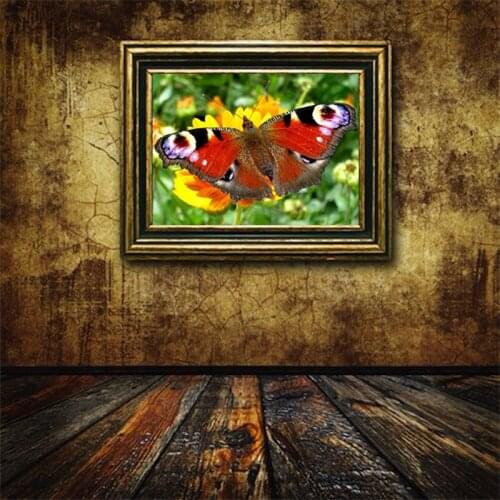 Diamond Embroidery Diy Diamond Painting Cross Stitch Kits Diamond Mosaic Butterfly Full Square Diamond Embroidery AD001