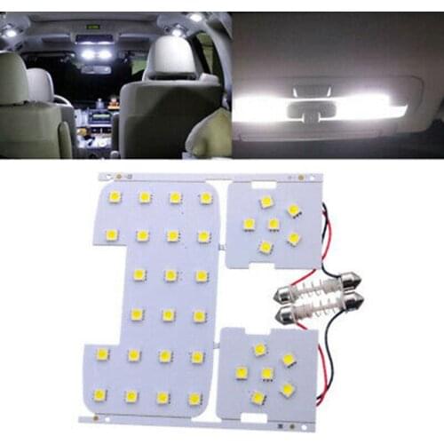 DHBH-Car Interior Lights Interior Roof Ceiling Lights Car Interior Reading Light for Kia Rio K2 2006-2012 Hyundai Solaris