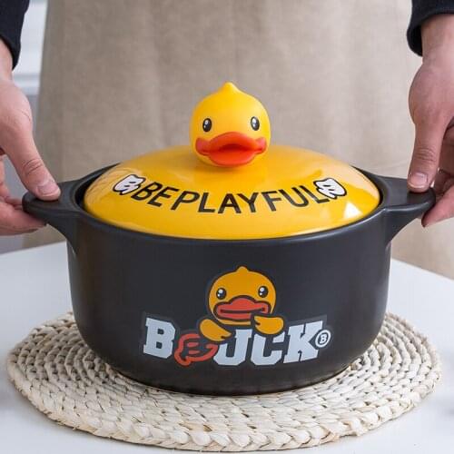 Duck Casserole Home Lovely Soup Open Fire Gas Stove Special Set Pot Tencere Cooking Pots Set Cuscus