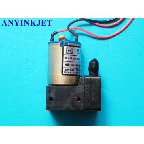 Micro Diaphragm 3W pump 3W printer ink pump for infiniti phaeton crystaljet solvent printer(100-200ml/min)