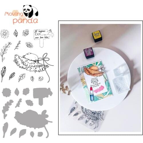 Moving Panda Scrapbooking Leaves