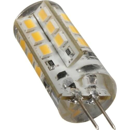 New 1 Pcs G4 3W 2835SMD 24 LED LIGHT SILICONE CAPSULE REPLACE HALOGEN BULB LIGHT 12V - Warm White light
