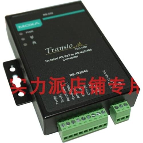 New Original Spot Photo For MOXA TCC-100I RS232 RS-422/485 Isolated Bidirectional Converter