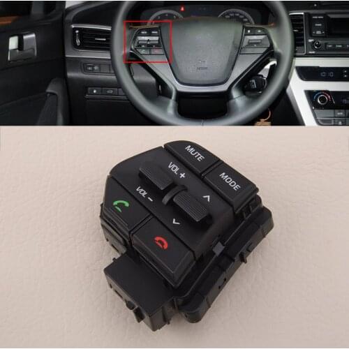 Car Left Steering Wheel Switch Volume Control 6 Pins 96700-C1030 Fit for Hyundai Sonata 2015 2016 Accessories