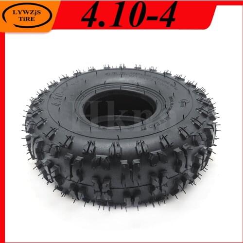 4.10-4 Tire 410/350-4 Off Road Tire for Electric Scooter ATV Motorcycle 4.10/3.50-4 Inner Outer Tire Accessories