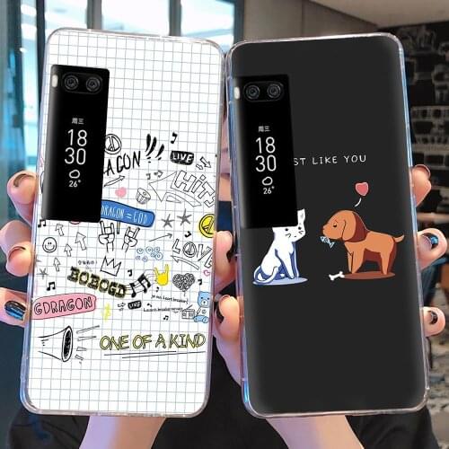 Cover Silicone Phone Case For Meizu Pro 7 New Arrival Anti-dust Waterproof Cartoon Original