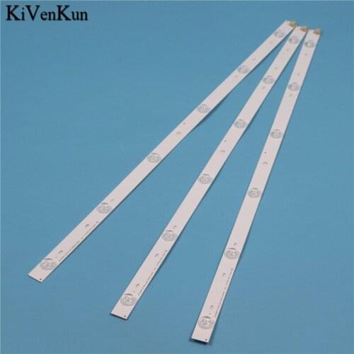 627mm TVs LED Backlight Strips For Toshiba 32P1300 32P1300VM 32P2400VM 32P2400VT 32P1400D LED TV Bars Bands Rulers Array Tape