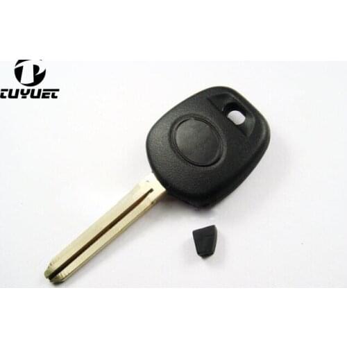 Uncut Blade FOB Key Blanks Case For Toyota Transponder Key Shell TOY43 Blade