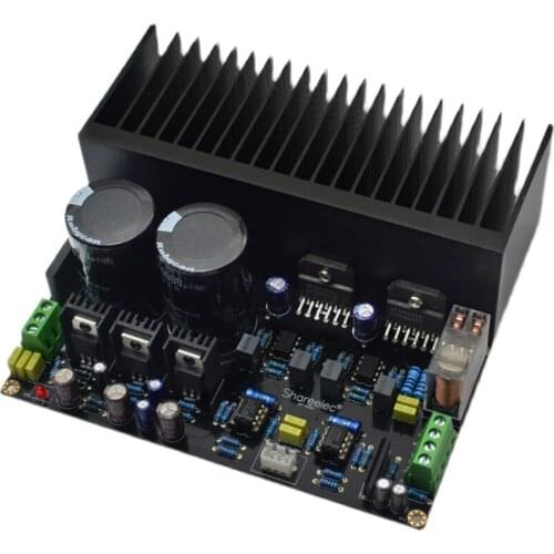 LM3886TF High Power Stereo 2.0 Power Amplifier Board 68W OP07 5534 Pre-amplification Immersion Gold PCB