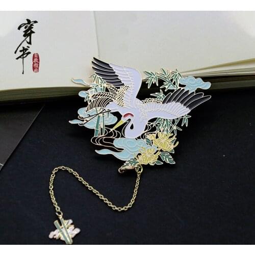 Scum Villain Self Saving System Shen Qingqiu Luo Binghe Bookmarks Classical Antiquity Metal Bookmarks Chinese Style Pendant Toy