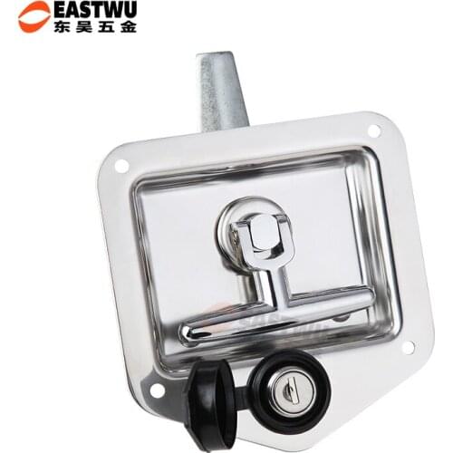 304 Stainless steel tool lock trailer lock car trailer lock trailer lock RV modified toolbox lock stainless steel
