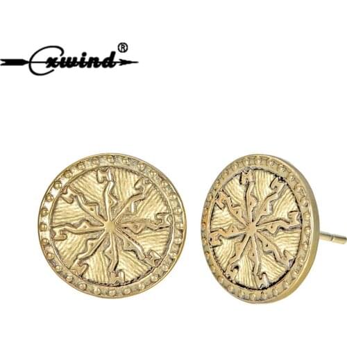 Cxwind 2018 Women Boho Earring Vintage Viking Ethnic Statement Talisman Earrings for Men Fashion Charms Ear Jewelry Wholesale