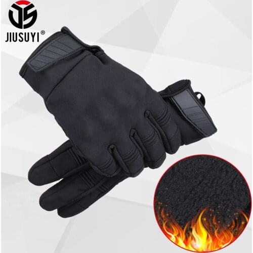 Winter Camouflage Waterproof Full Finger Gloves Warmer Touch Screen Non-slip Hunting Skiing Camping Multicam Working Glove Men