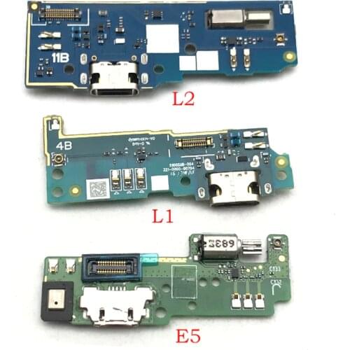 1Pcs Dock Connector Micro USB Charger Charging Port Flex Cable For Sony Xperia E5 L1 L2 M5 XA XA1 XA2 Ultra