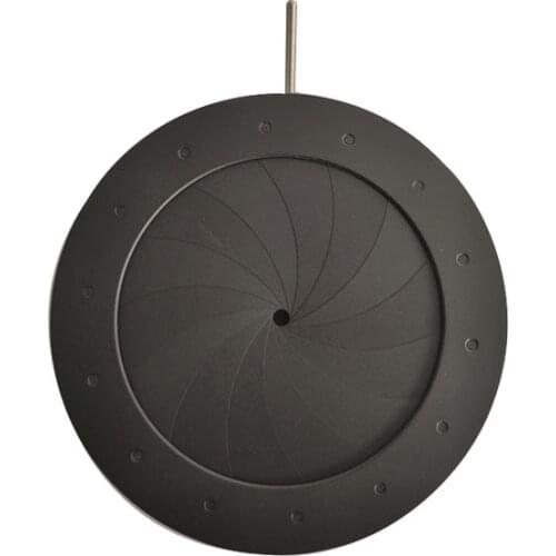 1pcs M4 3-52 mm Amplifying Diameter Zoom Optical Iris Diaphragm Aperture Condenser 14 Blades