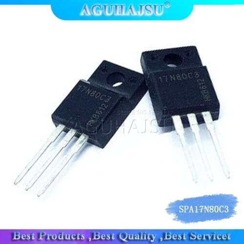 10pcs SPA17N80C3 TO-220F 17N80C3 TO-220 17N80 SPA17N80 new original