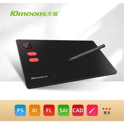 10moons G20 Graphics/Drawing Tablet Writing Tablet for Drawing Board Stylus for Android Pen 8192 Level Graphic Tablet