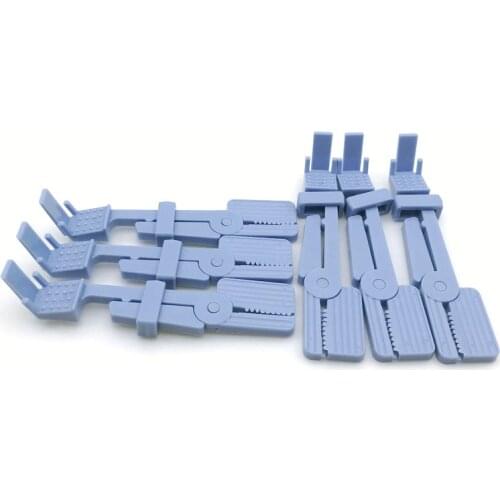 6pcs NEW Dental Plastic Snap X-Ray Film Radiograph Holder Clip