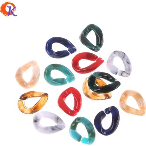 Cordial Design 16*23mm 700Pcs Jewelry Accessories/Acrylic Beads/Oval Shape Bead/Marble Effect Beads/Hand Made/Earring Findings