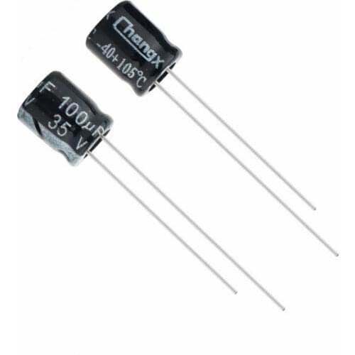Free shipping 20PCS Higt capacitor 35V100UF 6.3*7mm/6*12mm Electrolytic capacitor