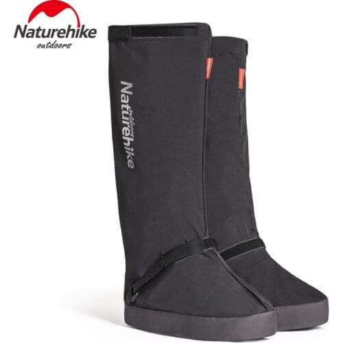 Naturehike Outdoor High Tube Foot Cover Waterproof Wear Resistant Walking Shoe Cover Desert Snow Windproof Shoe