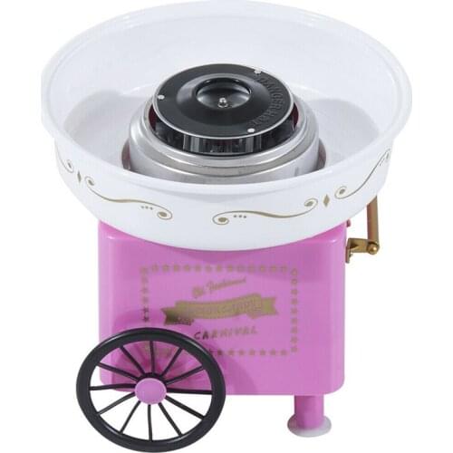Mini Electric Cotton Candy Machine Candy Floss Maker Household DIY Marshmallow Candy Spun Sugar Machines EU Plug